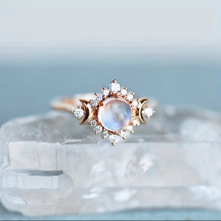 Frances Moonstone Ring