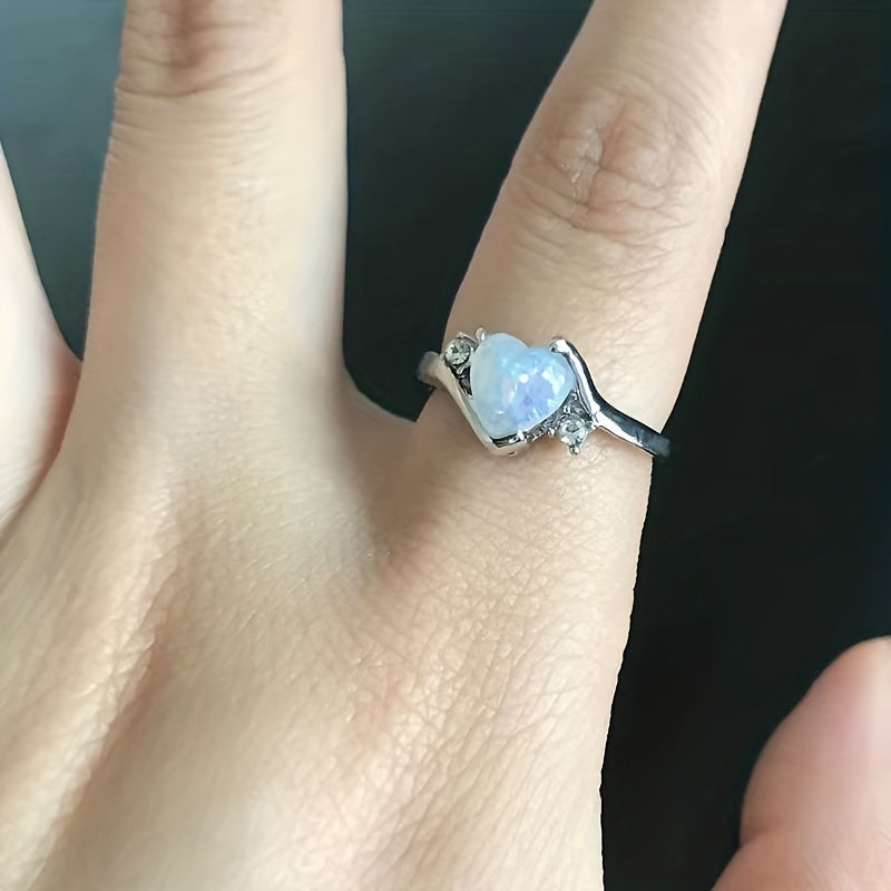 Audrey Moonstone Ring