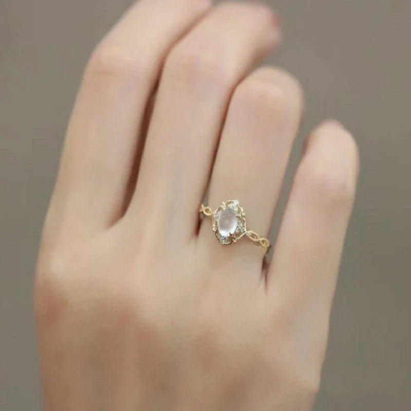 Carol Moonstone Ring