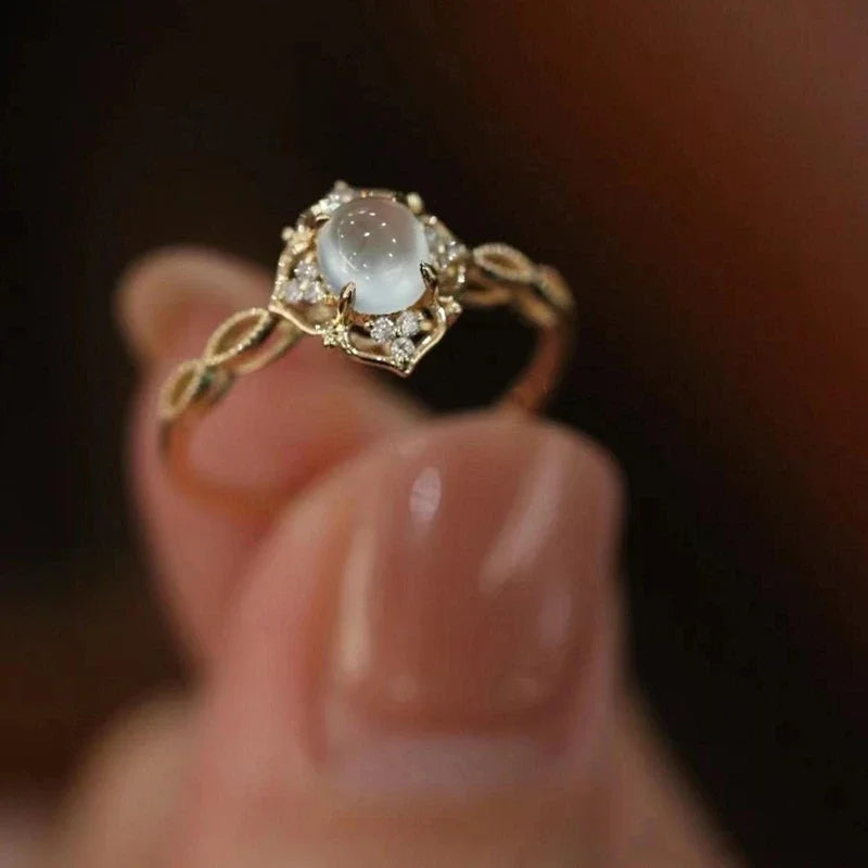 Carol Moonstone Ring