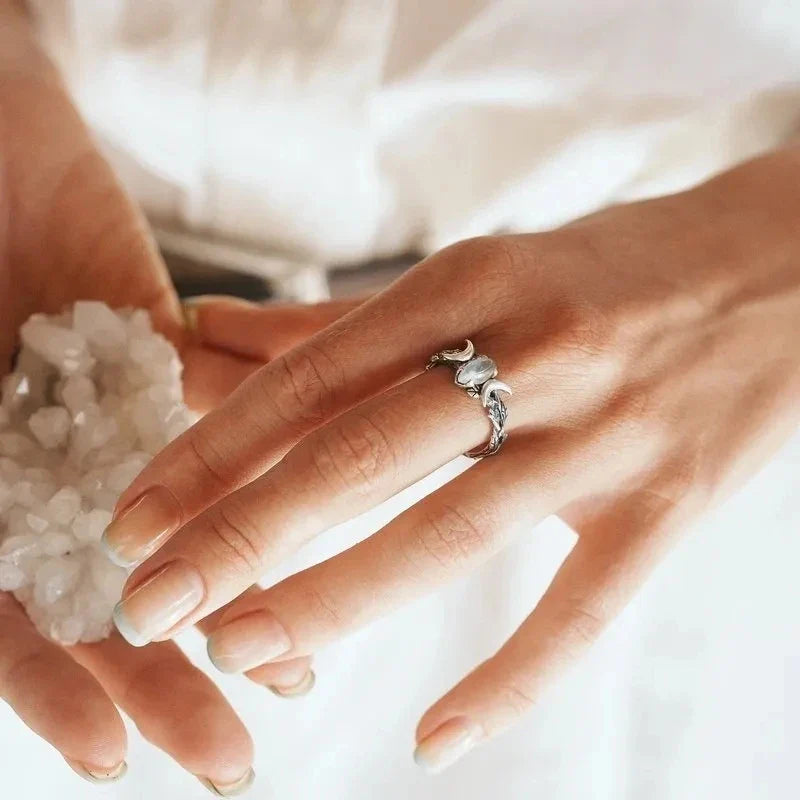 Moonstone Ring